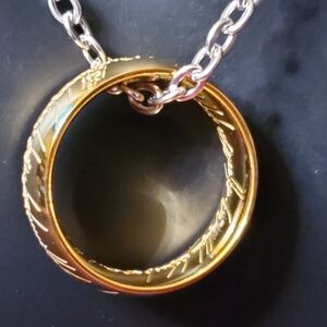 Lord Of The Rings Ring Pendant Necklace